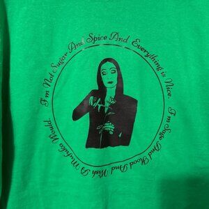 Morticia Addams Halloween Shirt | Size XL | 100% Cotton | NWOT